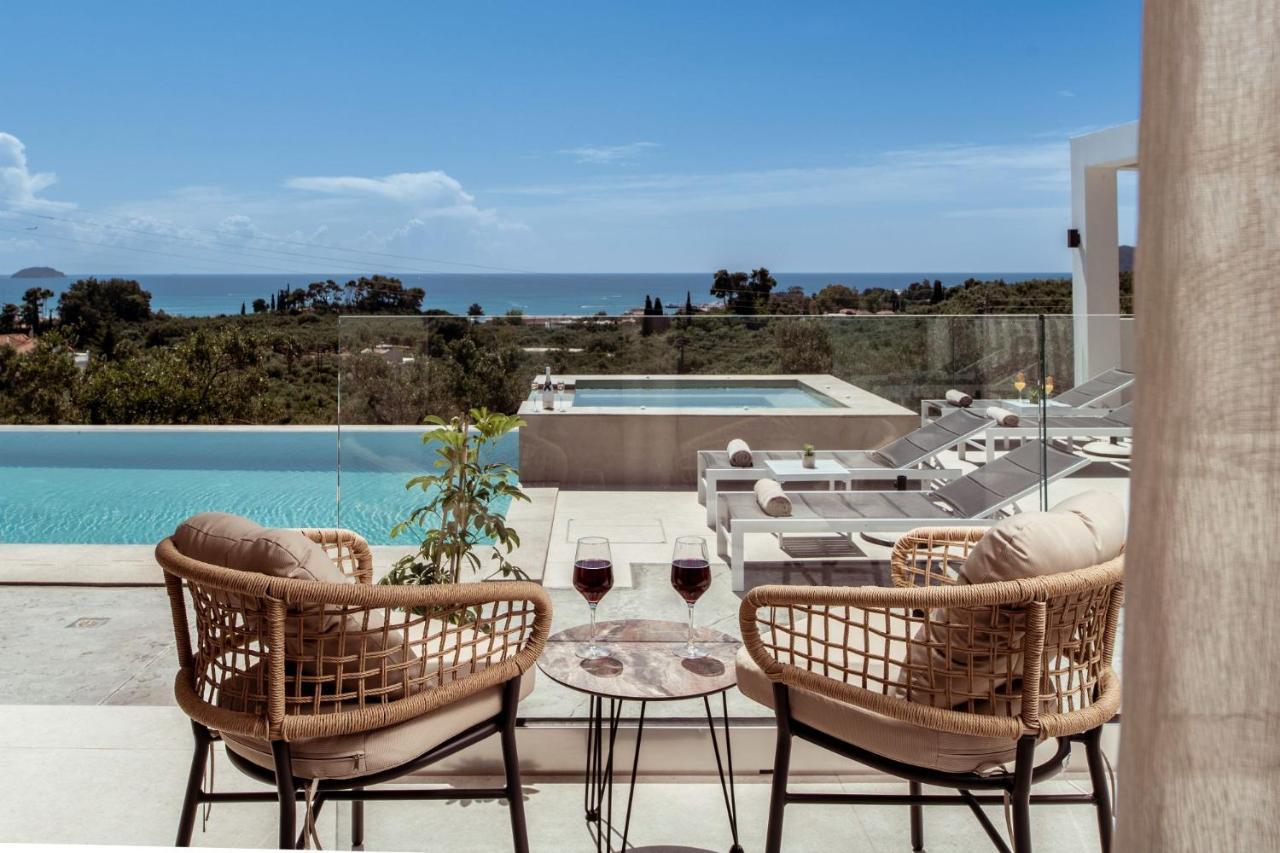 Villa Roselia - Luxury Escape With Magnificent Views, By Zantewize Laganas Exterior foto