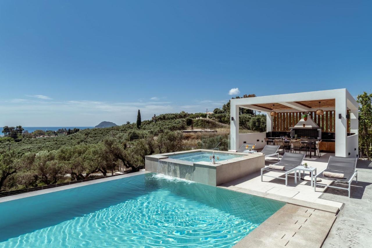 Villa Roselia - Luxury Escape With Magnificent Views, By Zantewize Laganas Exterior foto